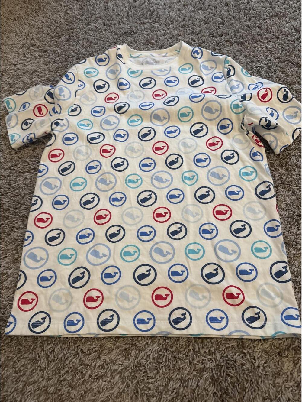 Vineyard Vines Boys XL Logo Print T-Shirt